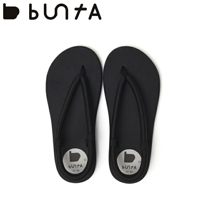 buntA ブンタ waraji sandal ワラジサンダル Onyx bun21-WRJ008OX