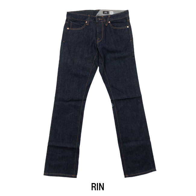 VOLCOM - V Vorta Rigid Denim Rinsed Black Vボルタリジッドデニム