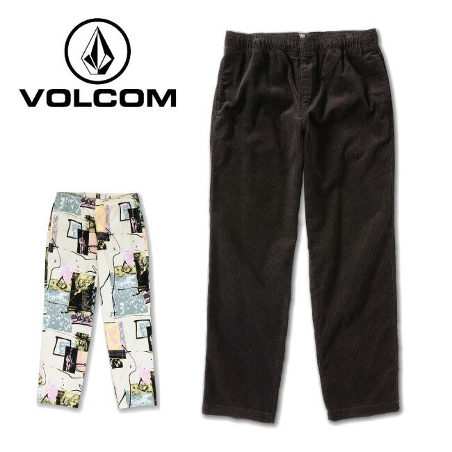VOLCOM ボルコム Psychstone Elastic Waist Pant サイクストーンエラスティックウエストパンツ A1232105