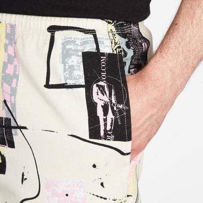 VOLCOM ボルコム Psychstone Elastic Waist Pant サイクストーンエラスティックウエストパンツ A1232105