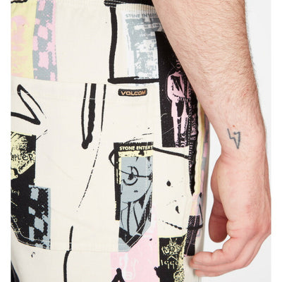VOLCOM ボルコム Psychstone Elastic Waist Pant サイクストーンエラスティックウエストパンツ A1232105