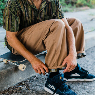 VOLCOM ボルコム Skate Vitals Simon Bannerot Elastic Waist Pants スケートバイタルズサイモンバンネローエラスティックウエストパンツ A1232300
