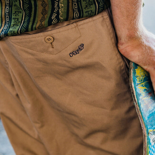 VOLCOM ボルコム Skate Vitals Simon Bannerot Elastic Waist Pants スケートバイタルズサイモンバンネローエラスティックウエストパンツ A1232300