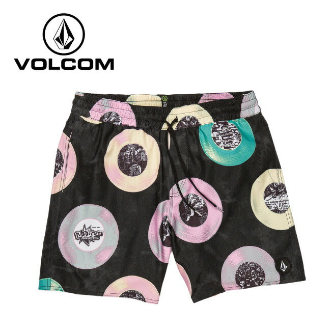 VOLCOM ボルコム Volcom Entertainment Long Playing Stoney Trunks ボルコムエンターテインメントロングプレイングストーニートランクス BLK A2512304