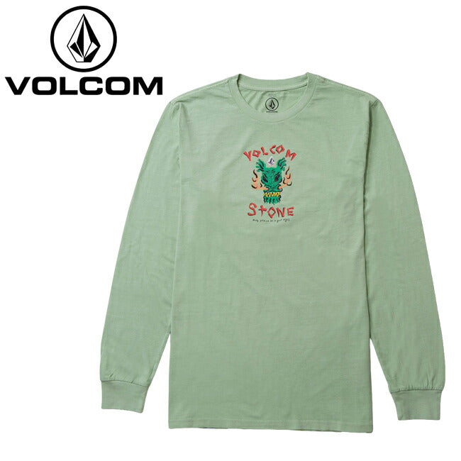 VOLCOM ボルコム Featured Artist Ozzy Wrong Long Sleeve T-Shirt フューチャードアーティストオジーワロングロングスリーブTシャツ AF602303