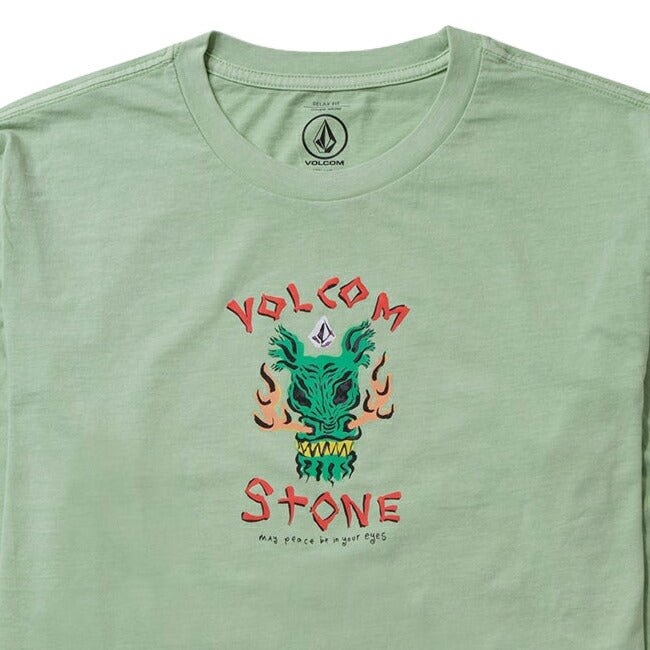 VOLCOM ボルコム Featured Artist Ozzy Wrong Long Sleeve T-Shirt フューチャードアーティストオジーワロングロングスリーブTシャツ AF602303