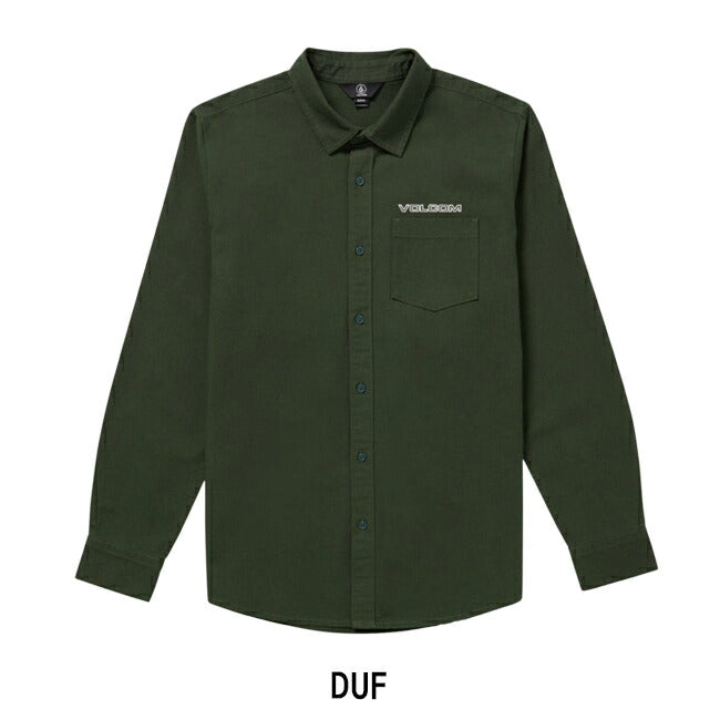 VOLCOM ボルコム Buffalo Park Long Sleeve Shirt バファローパークロングスリーブシャツ A0502400