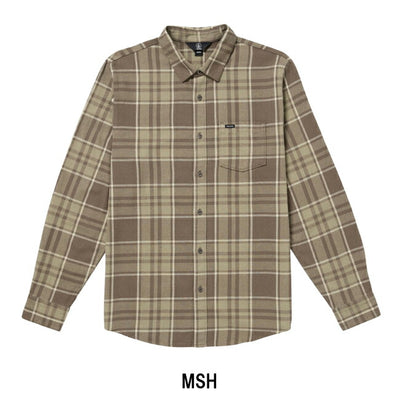 VOLCOM ボルコム Leland Flannel LS リーランドフランネルロングスリーブ A0502402