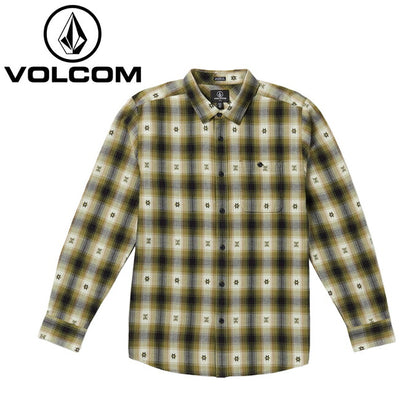 VOLCOM ボルコム Skate Vitals Simon Bannerot Woven Long Sleeve Shirt スケートバイタルズサイモンバネロウーブンロングスリーブシャツ EGR A0532309