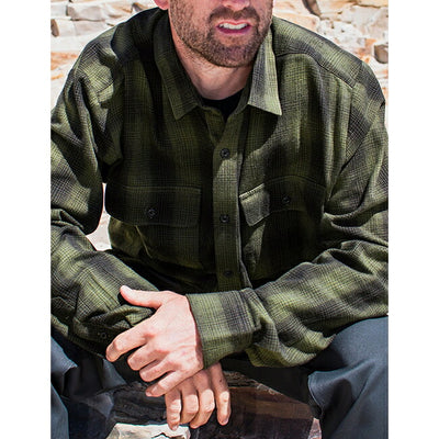 VOLCOM ボルコム Shadowstone Flannel Long Sleeve Shirt シャドウストーンフランネルロングスリーブシャツ A0532403