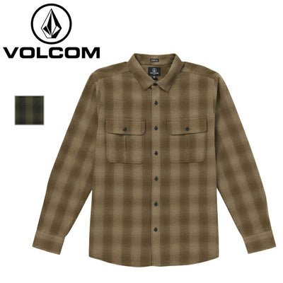VOLCOM ボルコム Shadowstone Flannel Long Sleeve Shirt シャドウストーンフランネルロングスリーブシャツ A0532403
