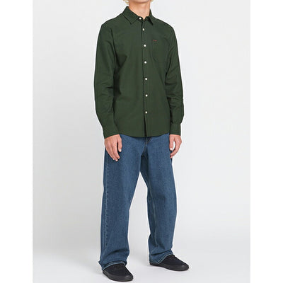 VOLCOM ボルコム Veeco Oxford Long Sleeve Shirt ビーコオックスフォードロングスリーブシャツ A0532411