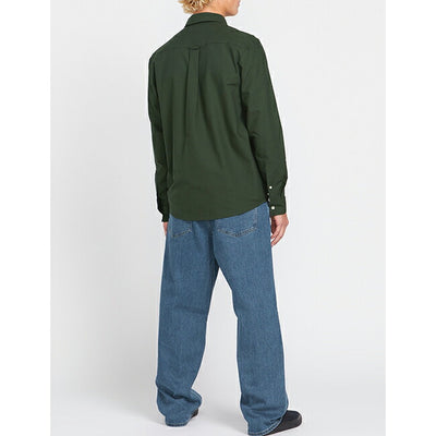 VOLCOM ボルコム Veeco Oxford Long Sleeve Shirt ビーコオックスフォードロングスリーブシャツ A0532411