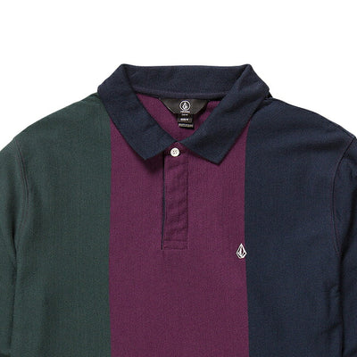 VOLCOM ボルコム Sumpter Polo LS サンプターポロLS NVY A0332200