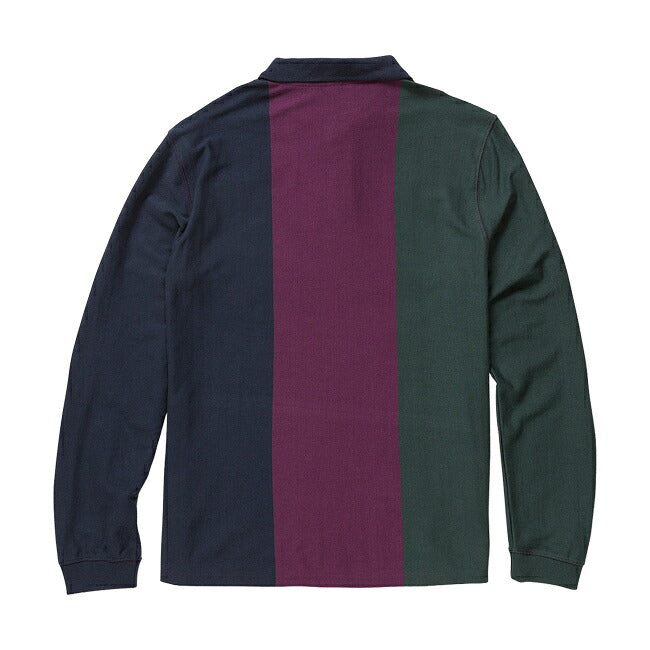 VOLCOM ボルコム Sumpter Polo LS サンプターポロLS NVY A0332200