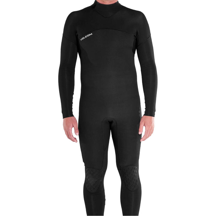 ボルコム モジュレーター 3/2mm ロングスリーブ フルスーツ BLK S Mens Modulator 3/2mm Long Sleeve Back Zip Fullsuit メンズ