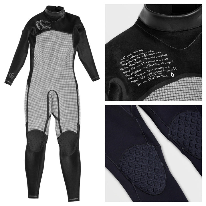 Mens Modulator 3/2mm Long Sleeve Back Zip Fullsuit メンズ