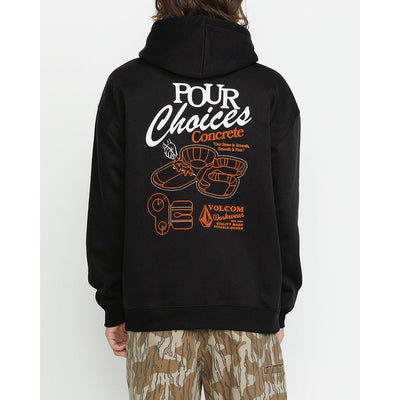 Pour Choices Pullover Hoodie ポアーチョイセズプルオーバーフーディー BLK A4112511