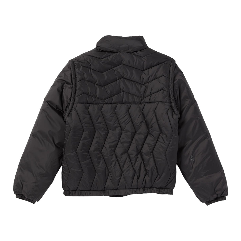 Skate Vitals Simon Bannerot Convertible Puff Jacket スケートバイタルズサイモンバネロットコンバーチブルパフジャケット BLK A1632303