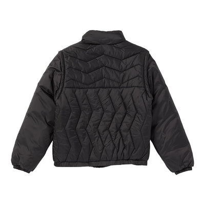 Skate Vitals Simon Bannerot Convertible Puff Jacket スケートバイタルズサイモンバネロットコンバーチブルパフジャケット BLK A1632303