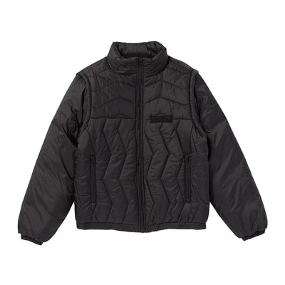 Skate Vitals Simon Bannerot Convertible Puff Jacket スケートバイタルズサイモンバネロットコンバーチブルパフジャケット BLK A1632303