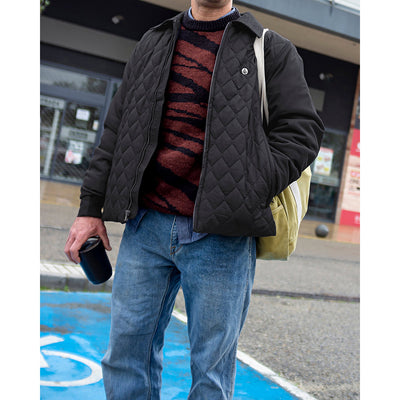 Skate Vitals Remy Stratton Quilted Jacket スケートバイタルズレミースラットンキルトジャケット BLK A1632400