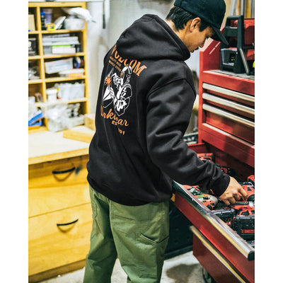 Welder Zip Hooded Hoodie ウェルダージップフーデッドフーディ BLK A4842401