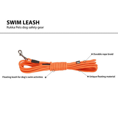 rukka pets ルッカペッツ SWIM LEASH スイムリーシュ Orange 60251444J 450_M