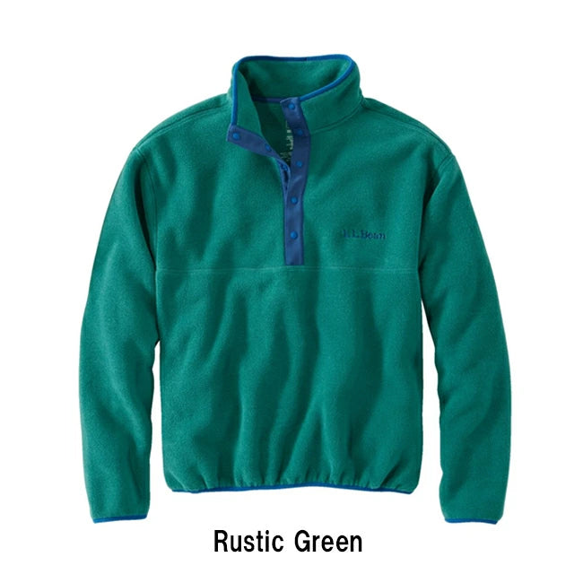 L.L.Bean - Bean's Classic Snap Fleece II Pullover Adults ビーンズ