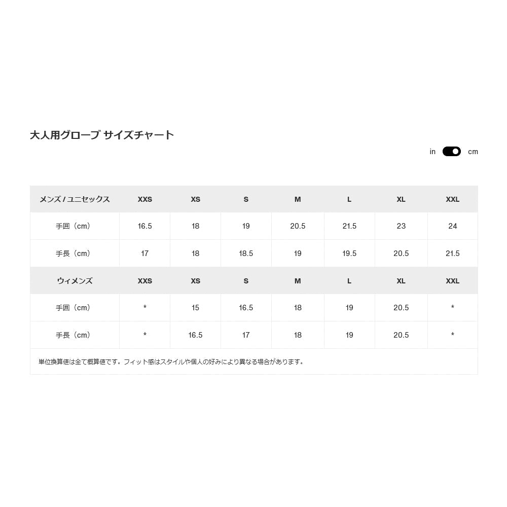 Men's GORE-TEX Under Mittens メンズゴアテックスアンダーミトン