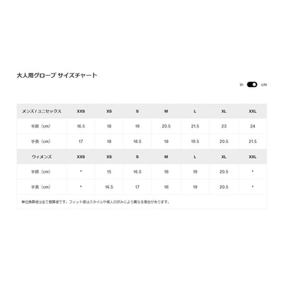 Men's GORE-TEX Under Mittens メンズゴアテックスアンダーミトン