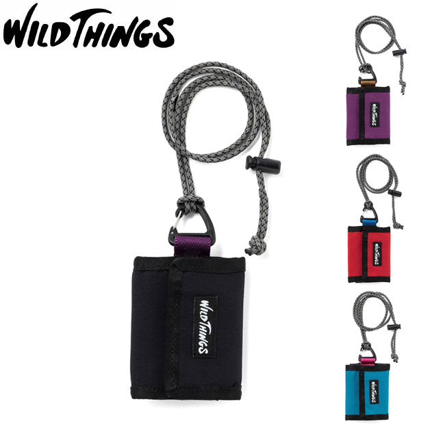 ●WILDTHINGS ワイルドシングス DELFY MINI NECK WALLET デルフィーミニネックウォレット WT-380-3807
