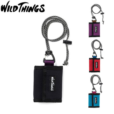 ●WILDTHINGS ワイルドシングス DELFY MINI NECK WALLET デルフィーミニネックウォレット WT-380-3807