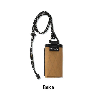 ●WILDTHINGS ワイルドシングス NECK WALLET (X-PAC&SPECTRA) ネックウォレット(X-パック&スペクトラ) WT-380-3601