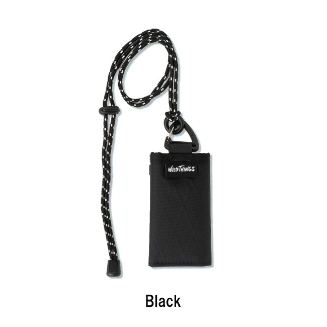 ●WILDTHINGS ワイルドシングス NECK WALLET (X-PAC&SPECTRA) ネックウォレット(X-パック&スペクトラ) WT-380-3601