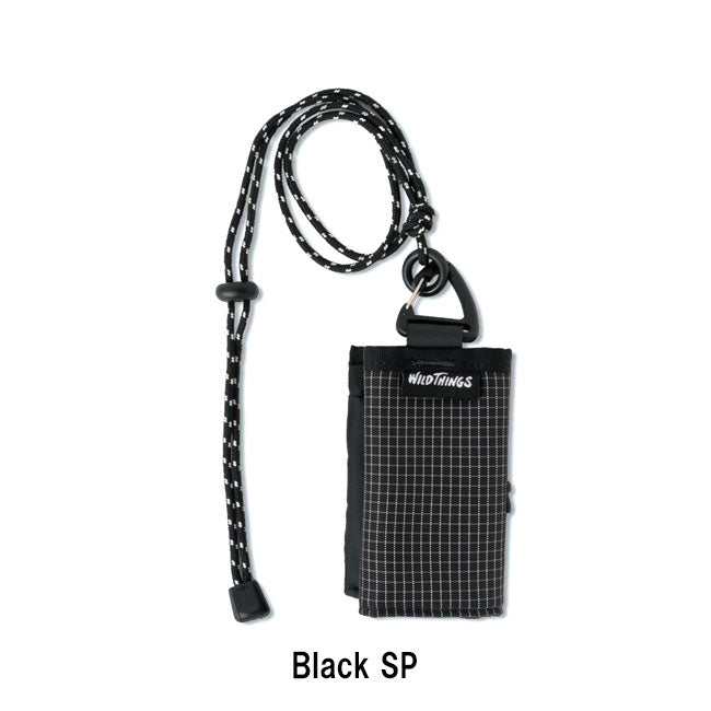 ●WILDTHINGS ワイルドシングス NECK WALLET (X-PAC&SPECTRA) ネックウォレット(X-パック&スペクトラ) WT-380-3601