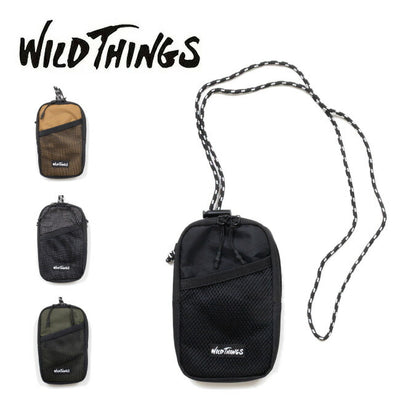 ●WILDTHINGS ワイルドシングス SHOULDER POUCH ショルダーポーチ WT-380-3606