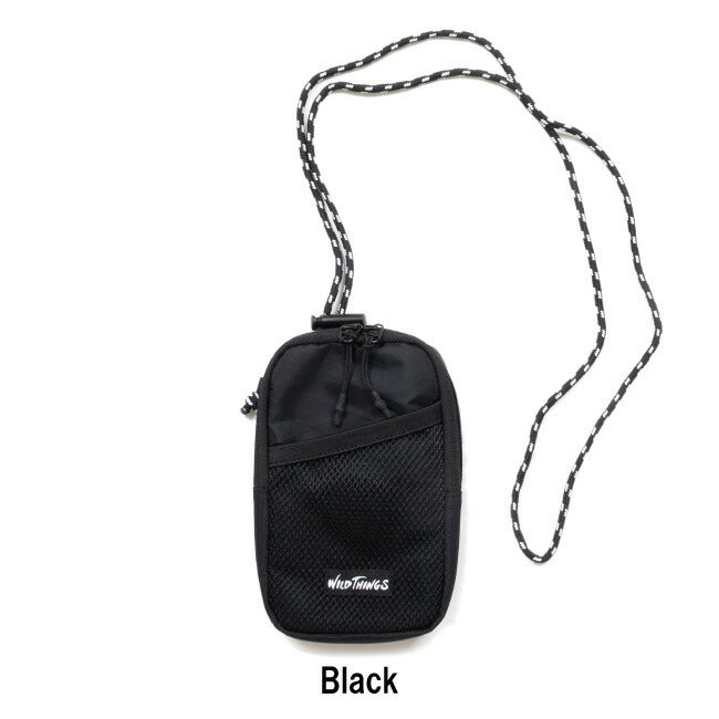 ●WILDTHINGS ワイルドシングス SHOULDER POUCH ショルダーポーチ WT-380-3606