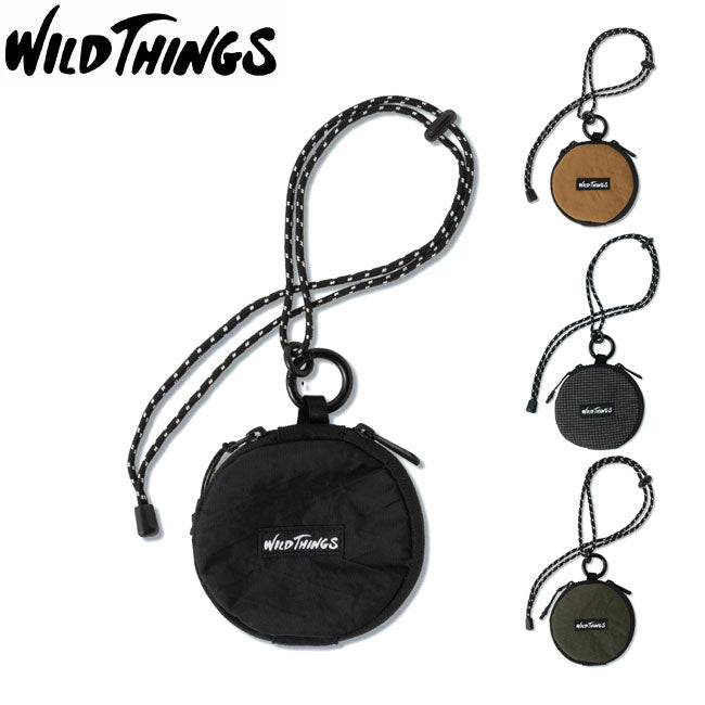●WILDTHINGS ワイルドシングス CIRCLE NECK WALLET (X-PAC&SPECTRA) サークルネックウォレット(X-パック&スペクトラ) WT-380-3604