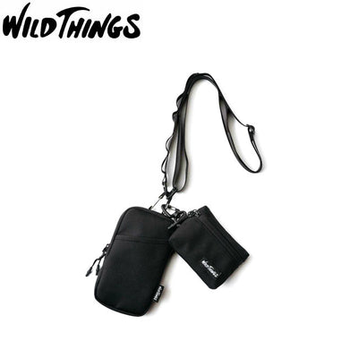 ●WILDTHINGS ワイルドシングス バッグポリーコーデュラストラップポーチ WT-380-3405