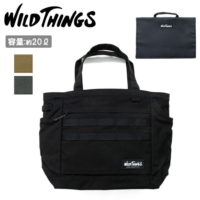 ●WILDTHINGS ワイルドシングス トートバッグ WT-380-3012