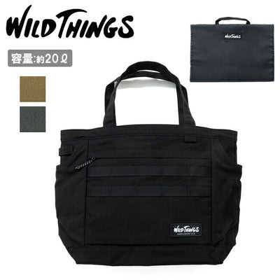 ●WILDTHINGS ワイルドシングス トートバッグ WT-380-3012