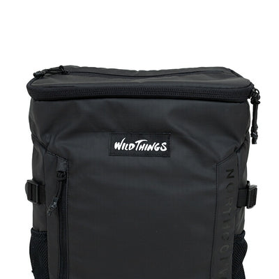 ●WILDTHINGS ワイルドシングス スクエアバックパック Black WT-380-3104
