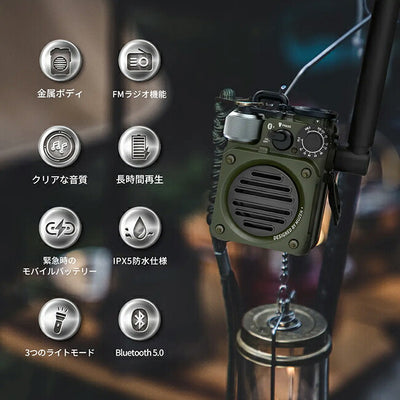 MUZEN ミューゼン ワイルドミニ 第3世代ブルートゥーススピーカー