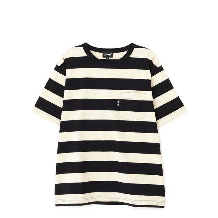 schott | WIDE BORDER POCKET T-SHIRT ワイドボーダーポケットTシャツ