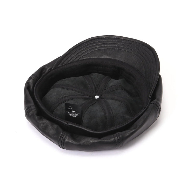 schott - LEATHER NEWSBOY CAP レザーニュースボーイキャップ 782