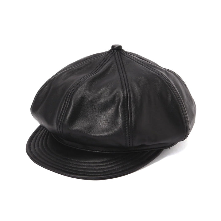 schott - LEATHER NEWSBOY CAP レザーニュースボーイキャップ 782
