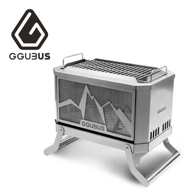 GGUBUS クバス Full Stainless Dual Stove フルステンレスデュアルストーブ