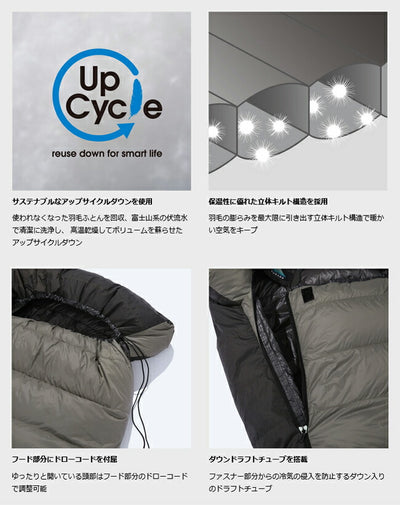 FUGAKU フガク U80 SLEEPING BAG ENVELOPE 765 U80スリーピングバッグエンベロープ765