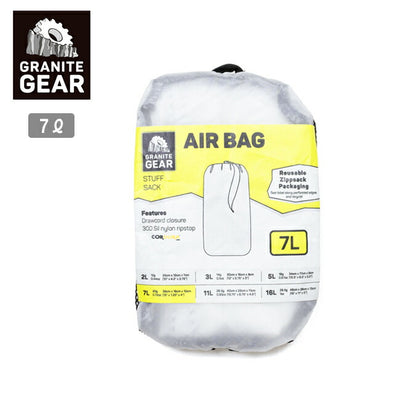 GRANITE GEAR グラナイトギア ホワイトエアバック 7L 2210900203